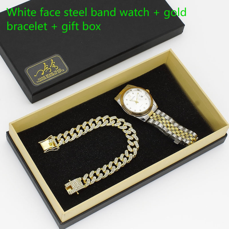 Wristwatch Glasses New Men's Watch Business Foreign Trade Sunglasses Watch Gift Box Suit